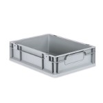 Plastback Stapelbar Eurobox NextGen Economy 400x300x120 mm med stängd handtag